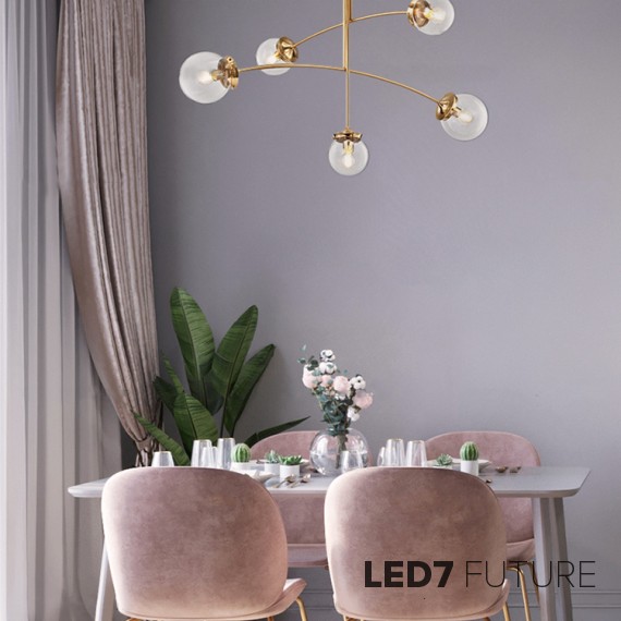 Loft Industry Modern - XBalls Chandelier